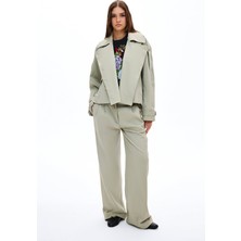 Proenza Schouler Light Green Trench Coat