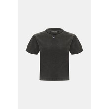 Ottolınger Black Crew Neck T-Shirt