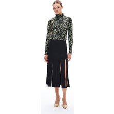 Proenza Schouler Black Long Sleeve Blouse