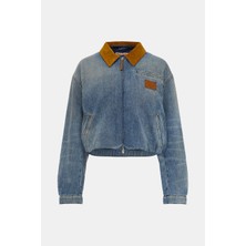 Acne Studios Acne Studıos Blue Zip-Up Jacket