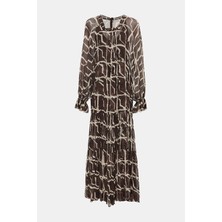 Alexis Alexıs Brown Dress