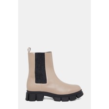Lorena Antoniazzi Lorena Antonıazzı Ecru Leather Boots