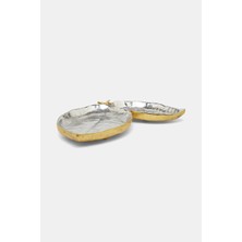 Vakko 2-Compartment Snack Dish