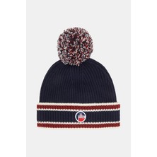 Fusalp Navy Wool Beanie