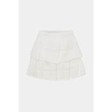 Love Shack Fancy White Skirt