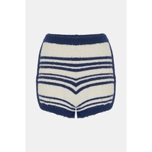 Perfect Moment White Striped Shorts