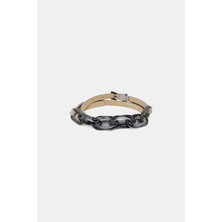 Fabiana Filippi Fabıana Fılıppı Grey Leather Belt