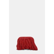 Benedetta Bruzziches Benedetta Bruzzıches Red Stone Embellished Bag