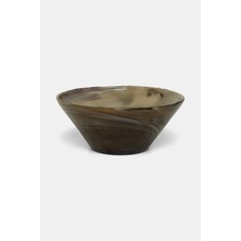 Vakko Multi-Patterned Large Glass Bowl