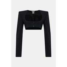 Nensi Dojaka Black Jacket