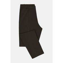 Vakko By Montecore Khaki Single Pleat Trousers