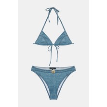 Balmain Balmaın Blue Bikini