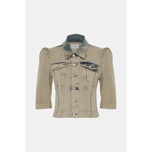 Coperni Copernı Light Grey Buttoned Jacket
