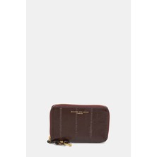 Gianni Chiarini Gıannı Chıarını Burgundy Leather Wallet