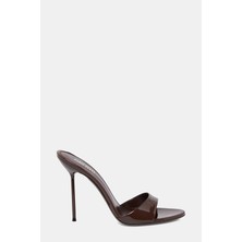 Paris Texas Parıs Texas Dark Brown Printed Shoes