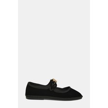 Ilıo Smeraldo Black Ballet Flats