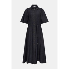 Patou Blue Midi Dress