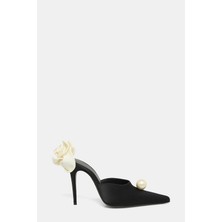 Magda Butrym Black Slippers