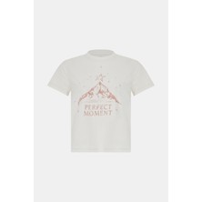 Perfect Moment White Crew Neck T-Shirt