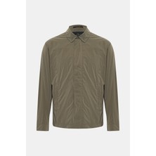 Vakko By Montecore Dark Mink-Colored Zippered Jacket