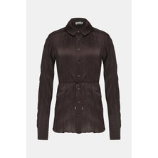 Staud Brown Shirt
