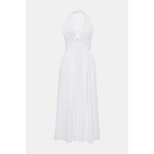 Cult Gaia Cult Gaıa White Midi Dress