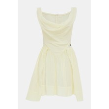 Vivienne Westwood Vıvıenne Westwood Light Cream Mini Dress