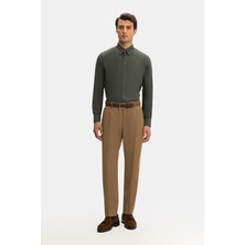 Vakko By PT01 Single-Pleat Wool Cotton Trousers