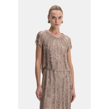 Vakko By Pe De Chumbo Powder Pink Tie Detail Blouse