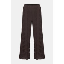 Staud Brown Straight Leg Trousers