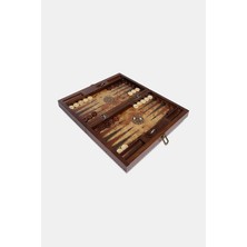Vakko Carved Wooden Backgammon