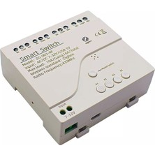 bilteknik Tuya Zigbee 7-32V 4 Kanal Kuru Kontak Akıllı Röle RF433 ZG-003-RF