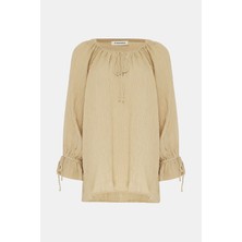 By Malene Birger By Malene Bırger Beige Long Sleeve Blouse