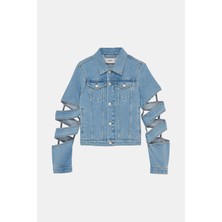 Coperni Copernı Light Blue Buttoned Jacket
