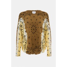 Kujten Bronze Cashmere Knit Sweater