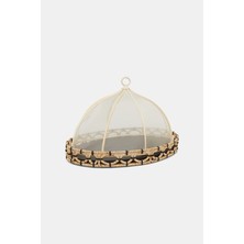 Vakko White Lidded Serving Tray Small Size