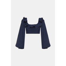 Zimmermann Zımmermann Dark Navy Blouse