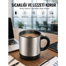 Efnaz Style Yazılı Kupa Kendi Kendini Karıştıran Mikser Kupa Termos Bardak