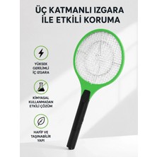 MiraLive Yüksek Gerilimli Elektronik Sinek Raket – Sessiz, Kimyasız ve Güvenli Kullanım