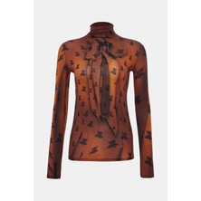 Acne Studios Acne Studıos Reddish Brown Long Sleeve Blouse