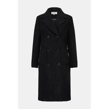 Helene Berman Black Pea Coat
