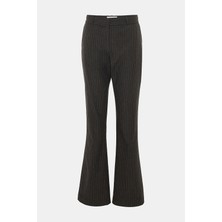 Coperni Copernı Brown Straight Leg Wool Trousers