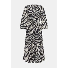 Ulla Johnson Black-White Patterned Dress