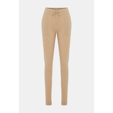 Kujten Beige Cashmere Trousers