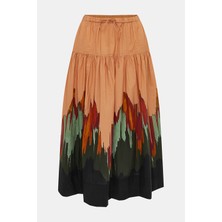 Ulla Johnson Black Midi Skirt