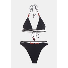 Magda Butrym Black Bikini