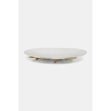 Vakko Manzanita Footed Serving Plate
