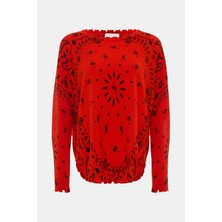 Kujten Red Cashmere Knitwear