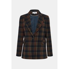 Helene Berman Green Buttoned Jacket