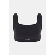 Perfect Moment Black Square Neck Bustier